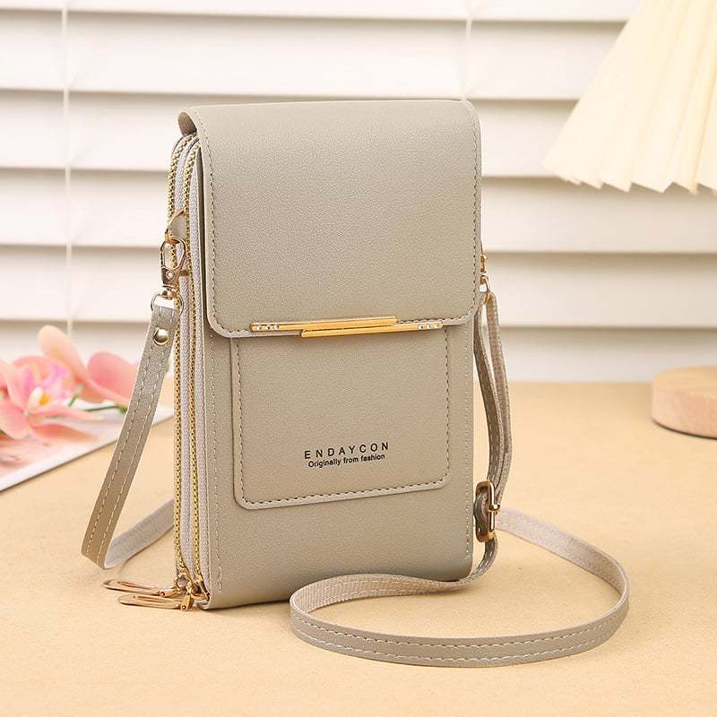 Women's Touch Screen Mobile Phone Messenger Bag