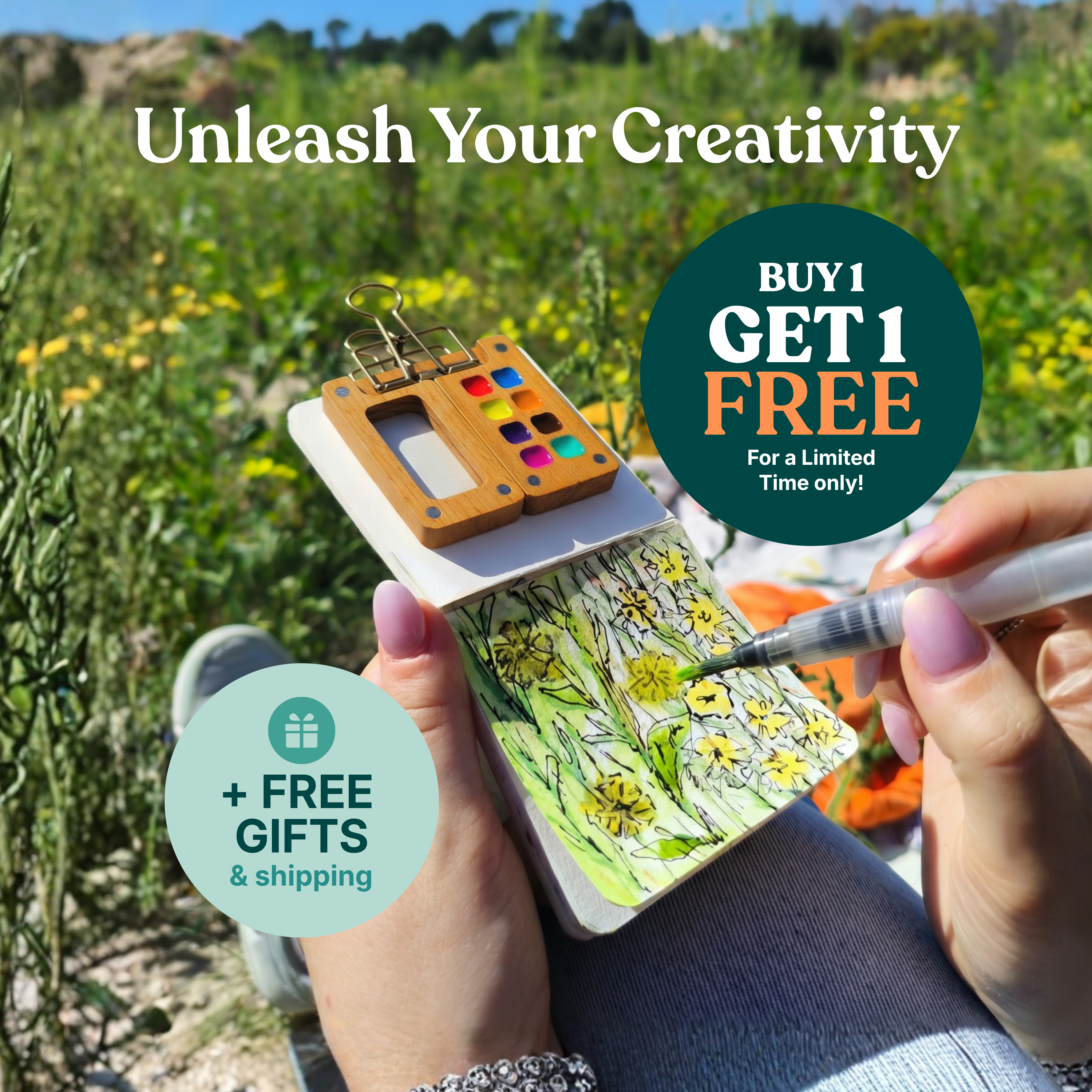 Leisut™ Watercolor Painting Set ✨ 50% OFF Today