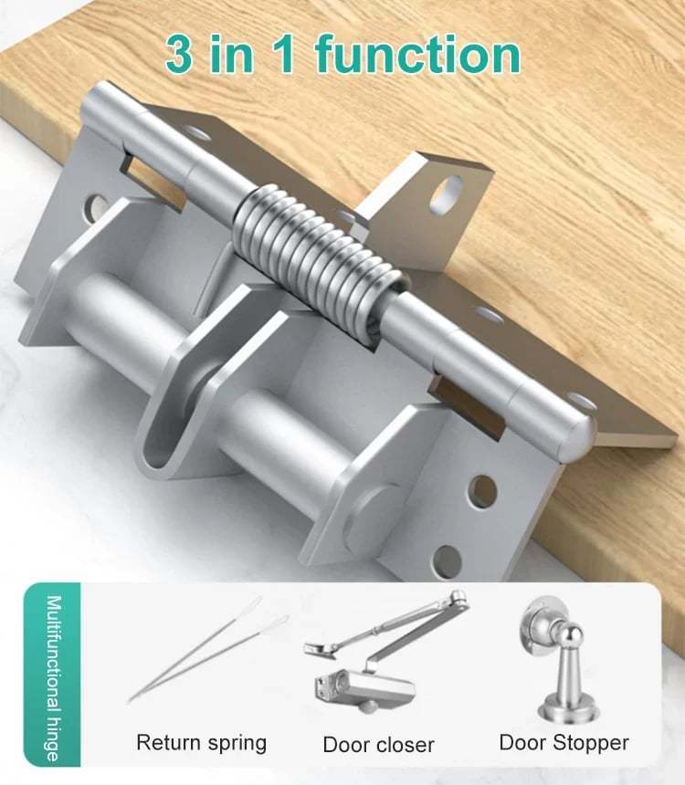 🔥Automatic closing 4 Inch Spring Hinge