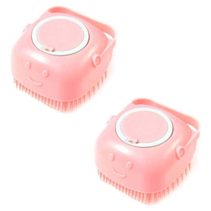 🧼🧼Bathroom 🐶Dog Cat🐱 Bath Brush Massage Gloves Soft Safety Silicone Comb Pet Accessories❤❤