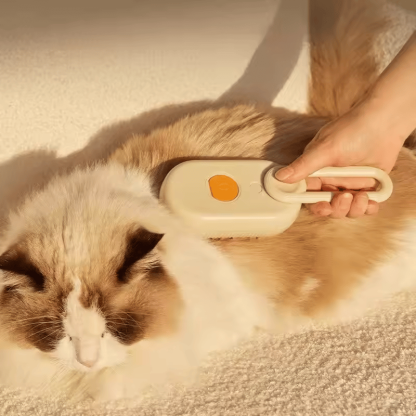 3-in-1 Dog Hair Brush Cat Hair Brush Electric Pet Cleaning Brush Steam Spray Brush Massage Hair