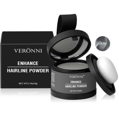 VERONNI Hairline Powder - Instant Root Touch-Up & Scalp Coverage
