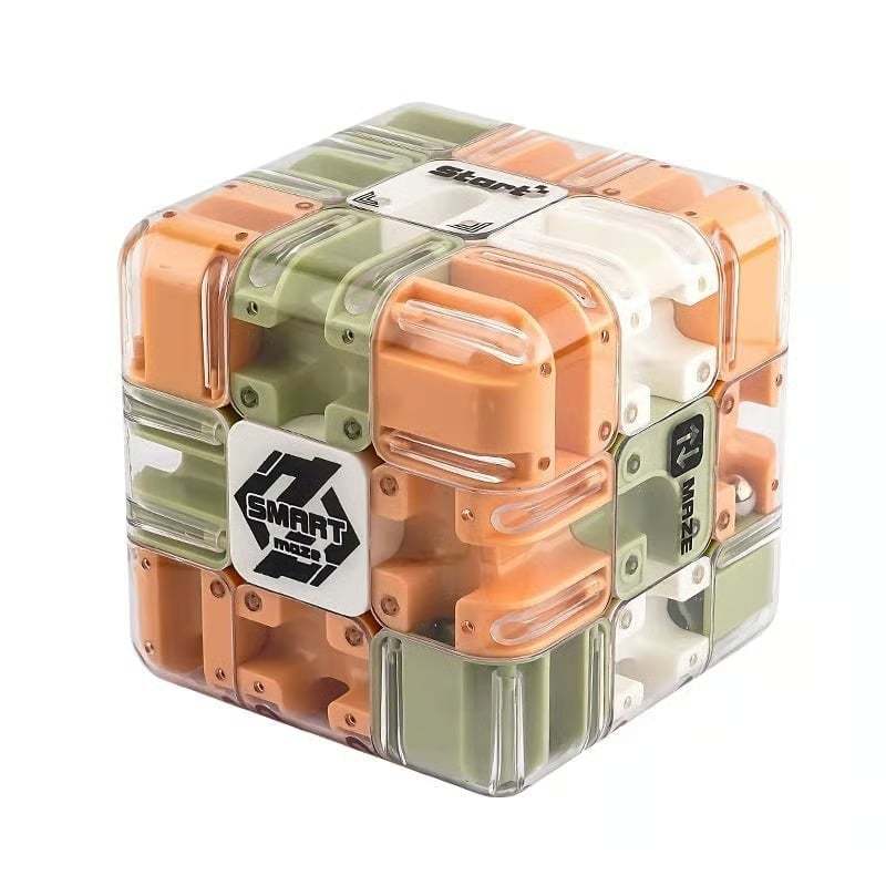 🔥 LAST DAY 49% OFF - 2026 New 3D Rolling Ball Maze Cube 🎁