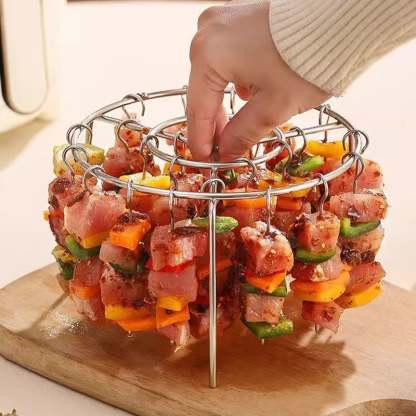 🔥Last Day 49% OFF🥩Vertical barbecue grill for grilling skewers.🍤