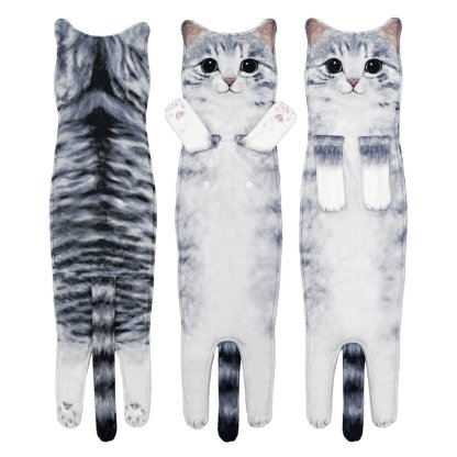 🎁 Early Christmas Sale 🎅 Funny Cat Hand Towels
