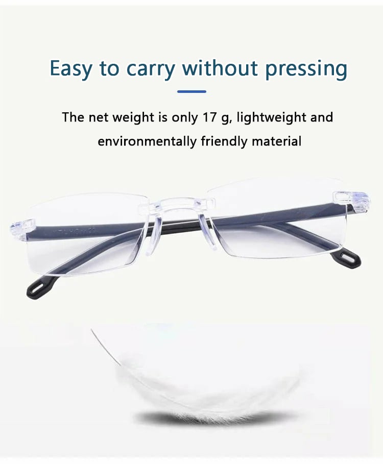 Color-changing Anti-blue Light Presbyopia Glasses
