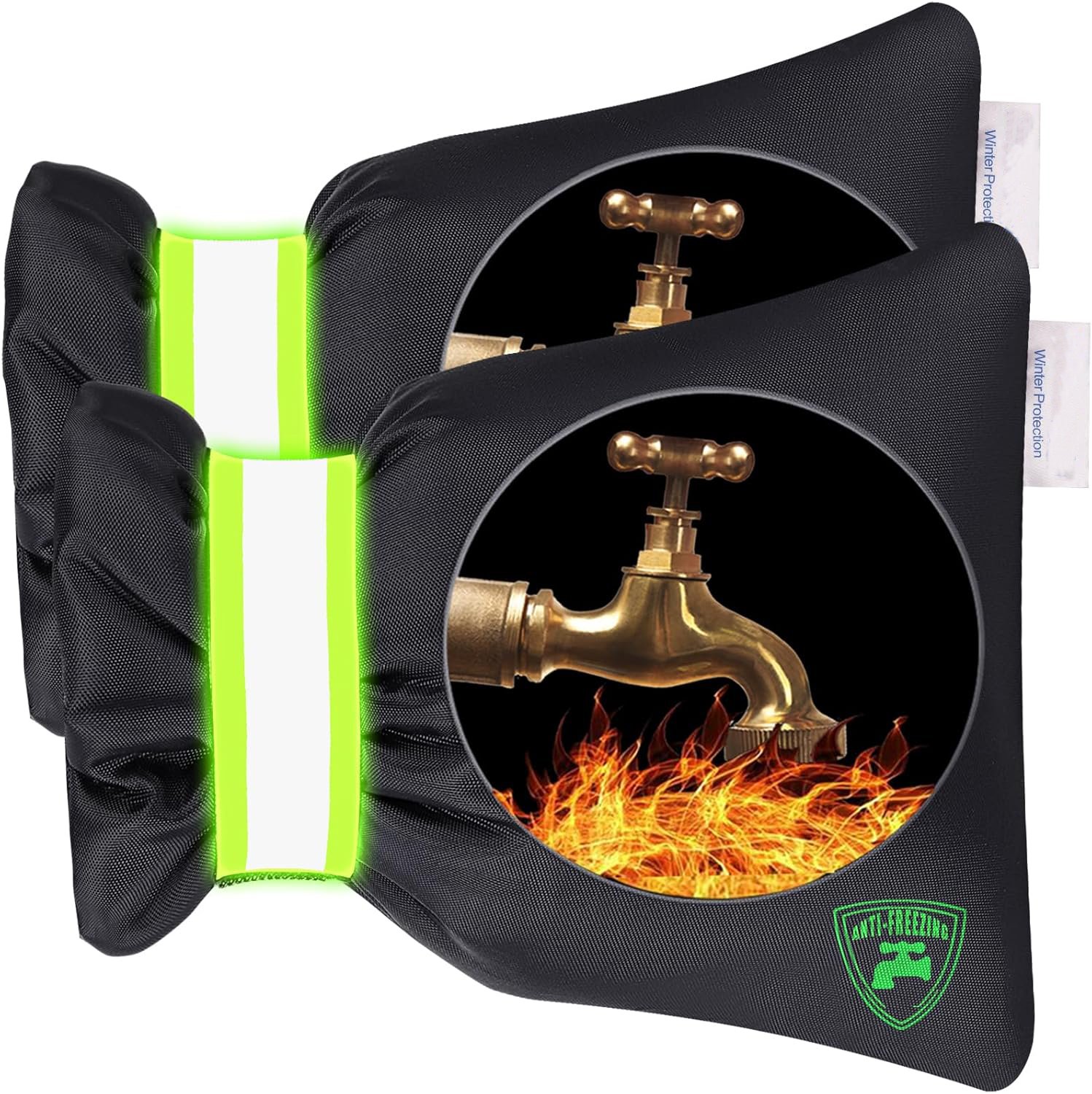 ⚡Last Day 49% OFF🔥8Pack Outdoor Faucet Covers for Winter❄️🚰