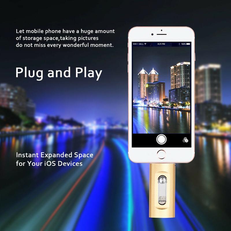 ⚡3 in 1 Flash Drive, Portable High Speed USB 3.0 Memory Storage⭐