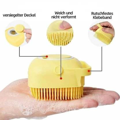 🧼🧼Bathroom 🐶Dog Cat🐱 Bath Brush Massage Gloves Soft Safety Silicone Comb Pet Accessories❤❤