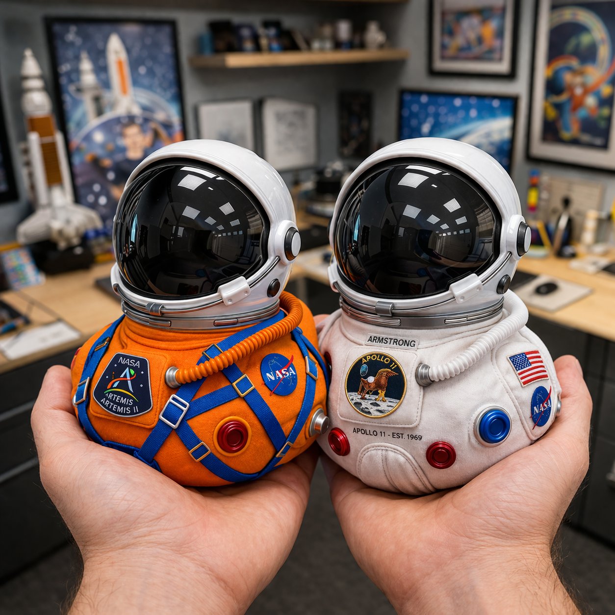 🔥Limited Edition Artemis II Mission Moon Launch Commemorative Astronaut Duck