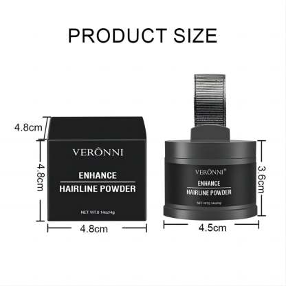 VERONNI Hairline Powder - Instant Root Touch-Up & Scalp Coverage