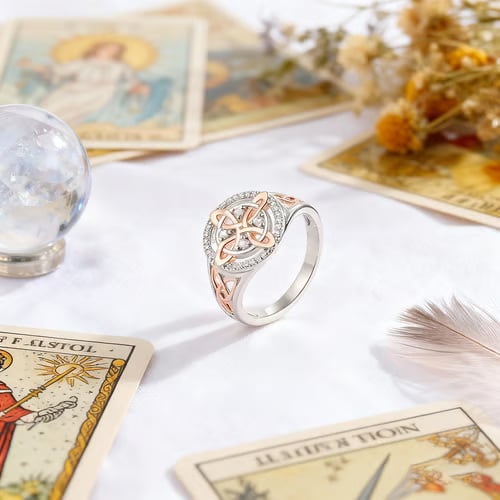 ✨Hot Promotion 50% OFF🔮💍Handmade Witch's Return-Knot Protection Ring💞Protect Your Loved Ones✨