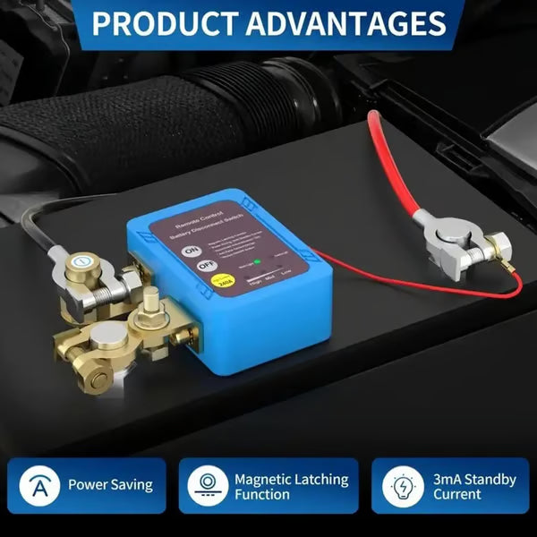 Remote Car Power Control | Battery Protection & Added Security