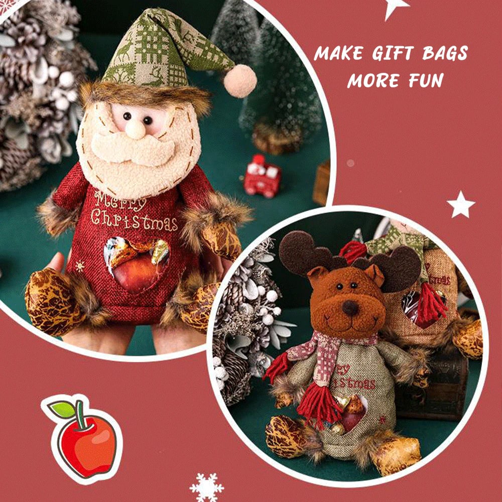 🏆 Hot Sale -  49% OFF 🎉Christmas Gift Bags Zipper Design