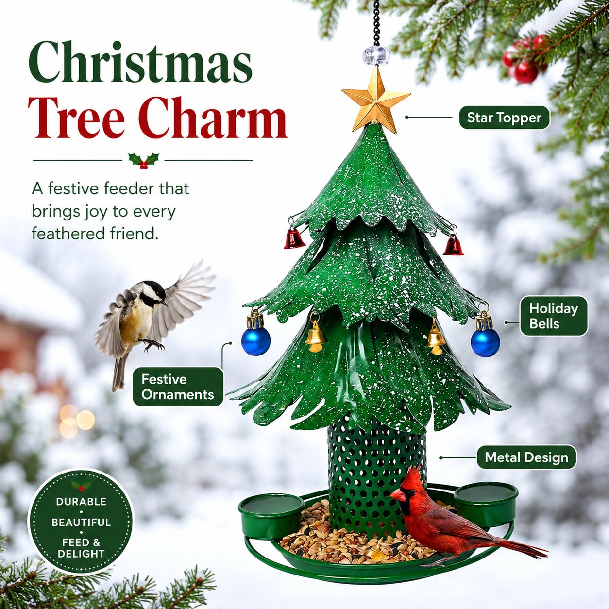 Christmas bird feeder frequently asked questions