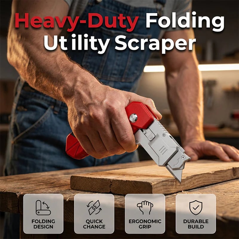 🔧 Enjoy a 49% discount now! ⏰ Multi-functional heavy-duty tool – Ergonomic handle – Perfect for removing stickers, paint, or adhesives – Durable and versatile 🛠️✨