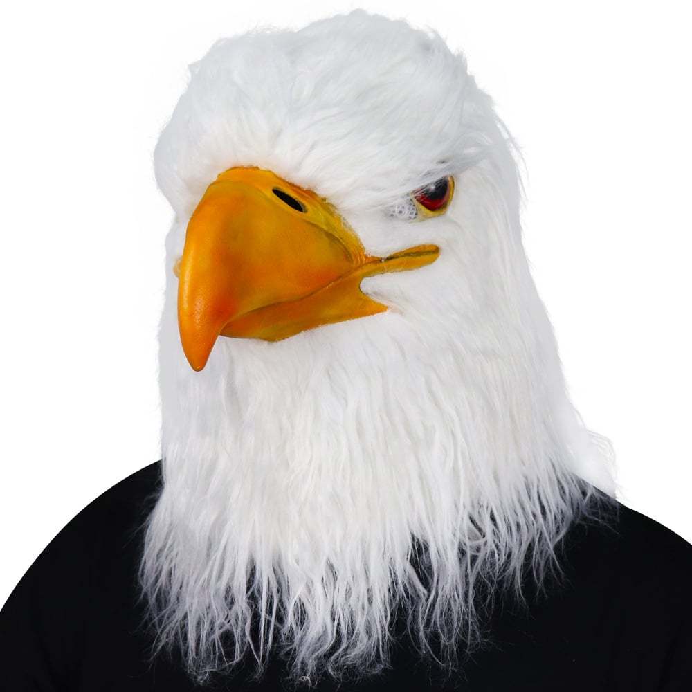 🔥Eagle Latex Mask – A Fun Halloween Mask for Adults🦅