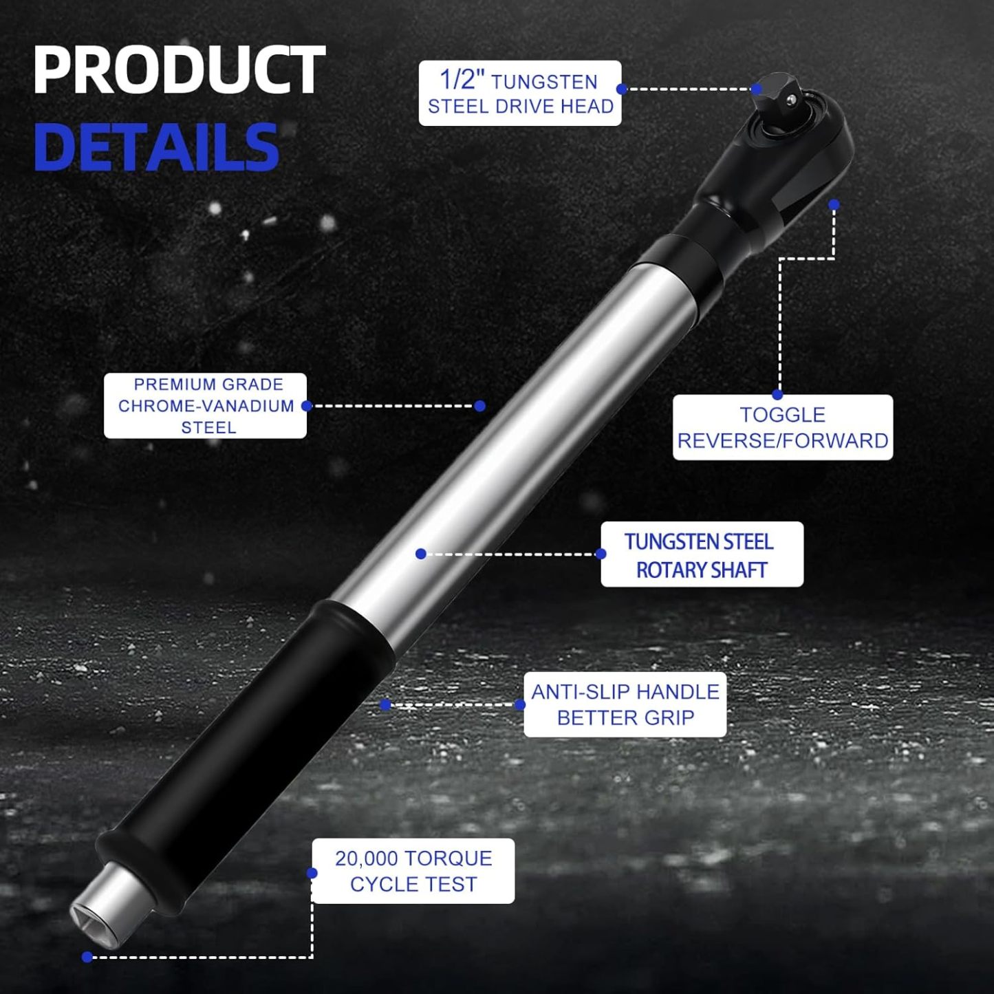 🔥Hot Sale 49% OFF🔥SnapFixMate 1/2in Wrench Extend Rod