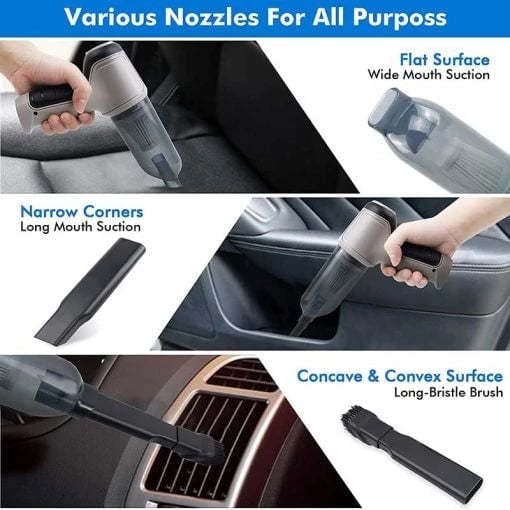 🎁Hot Sale Promotion 30% OFF🔥Wireless Handheld Car Vacuum Cleaner