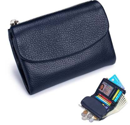 ⏰Last Day 49% OFF⏰Unisex Pebble Leather Wallet 🔥BUY 2 FREE SHIPPING