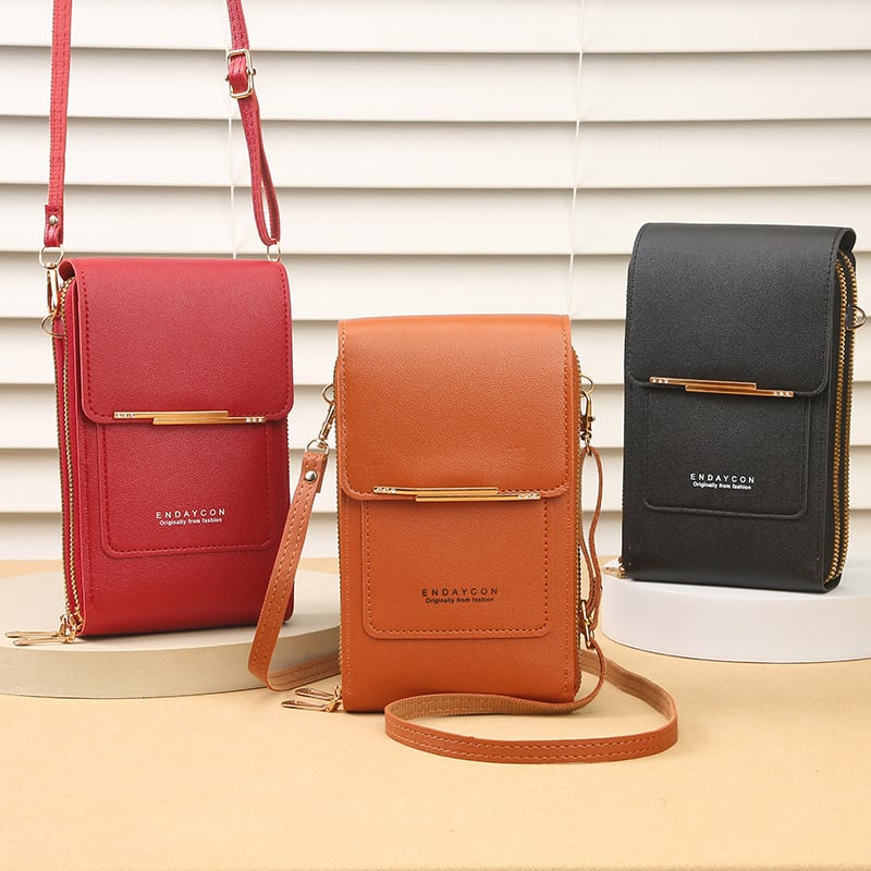 Women's Touch Screen Mobile Phone Messenger Bag