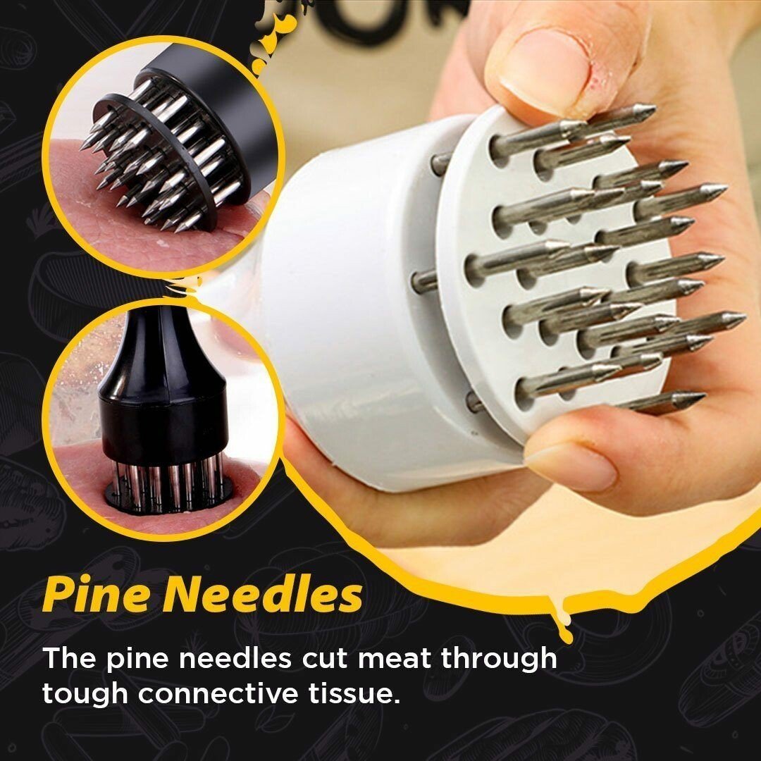 🎅Christmas Hot Sale Promotion-49% OFF-🥩Stainless Steel Meat Tenderizer Needle 21 Pin Steak BBQ Kitchen Cooking Tool