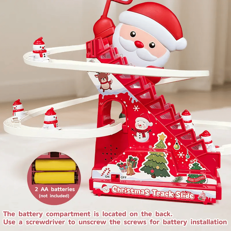 🎅Santa Electric Slide Climbing Toys for Automatic Stairs🛷