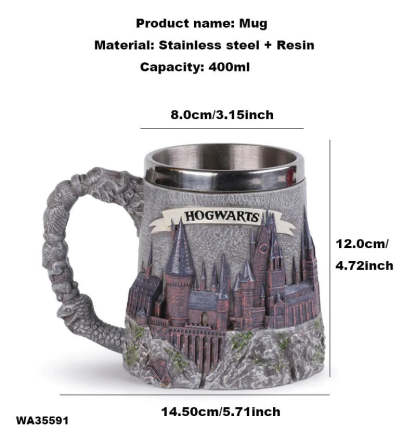 Harry Potter’s 3D Mug | FREE Wizard Wand