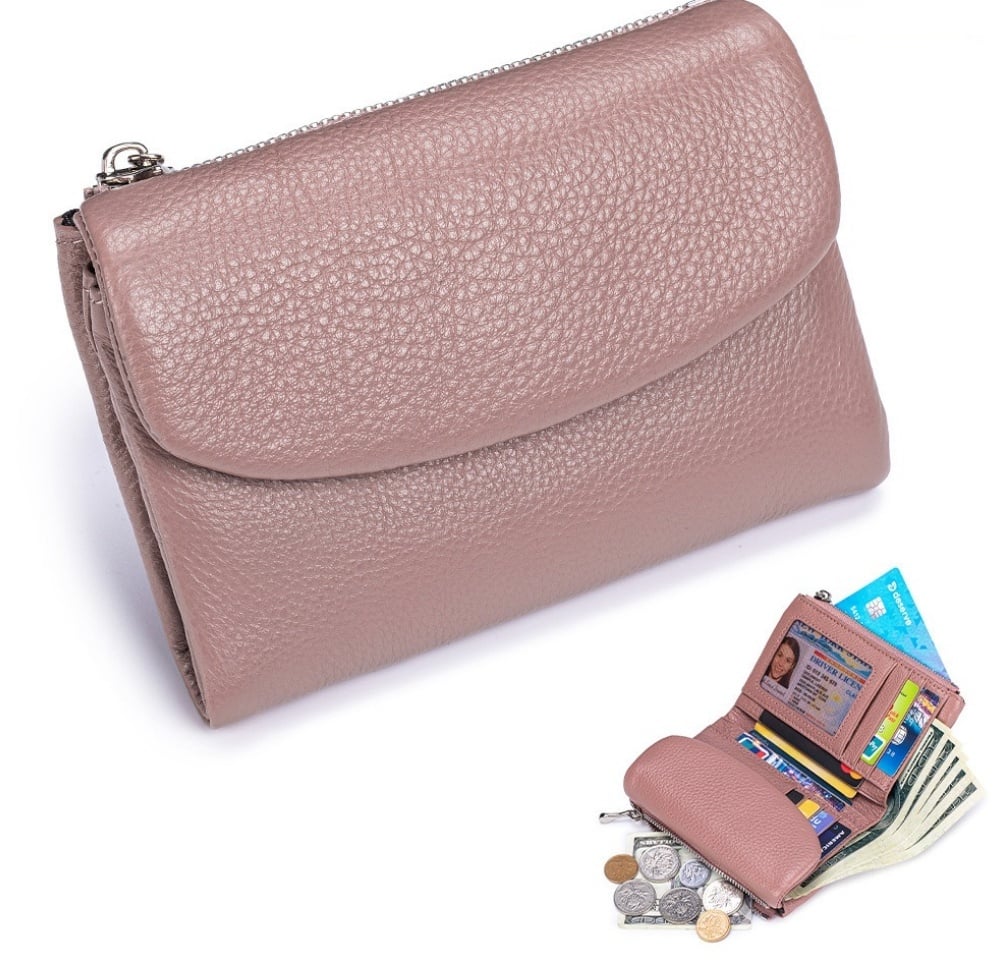 ⏰Last Day 49% OFF⏰Unisex Pebble Leather Wallet 🔥BUY 2 FREE SHIPPING