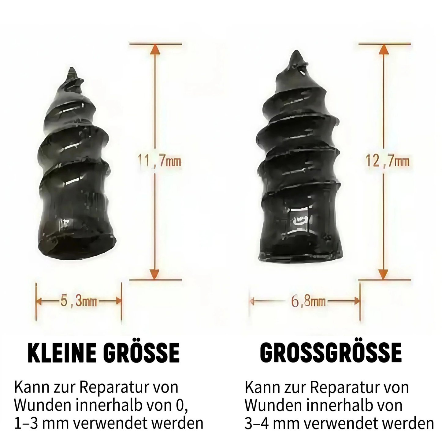 🔥NUR NOCH 49 % RABATT - 🛠️Vakuum-Reifenreparaturnagel🛠️