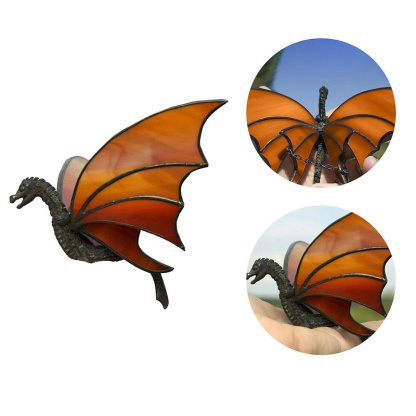 💥Christmas Hot Sale Limited Time Sale 50% Off 💥Dragon Stained Glass Sun Catcher