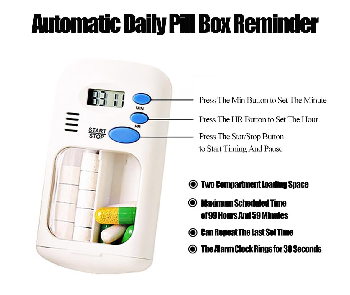Electronic Timed Pill Dispensers