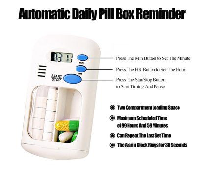 Electronic Timed Pill Dispensers