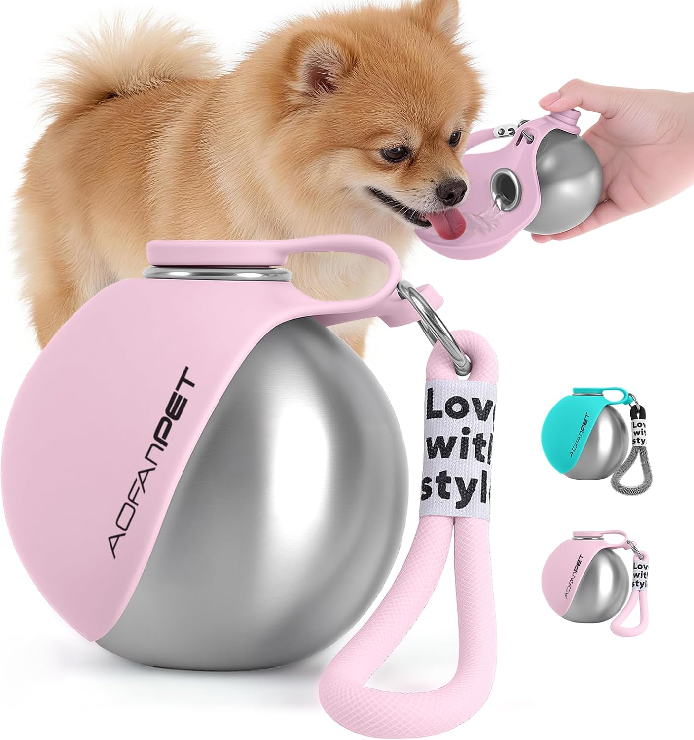 🐶Portable Dog Water Bottle-Lightweight, Foldable, and Easy to Carry💧🥰