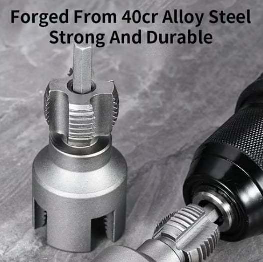 🔥Integrated Internal & External Pipe Threading Tool