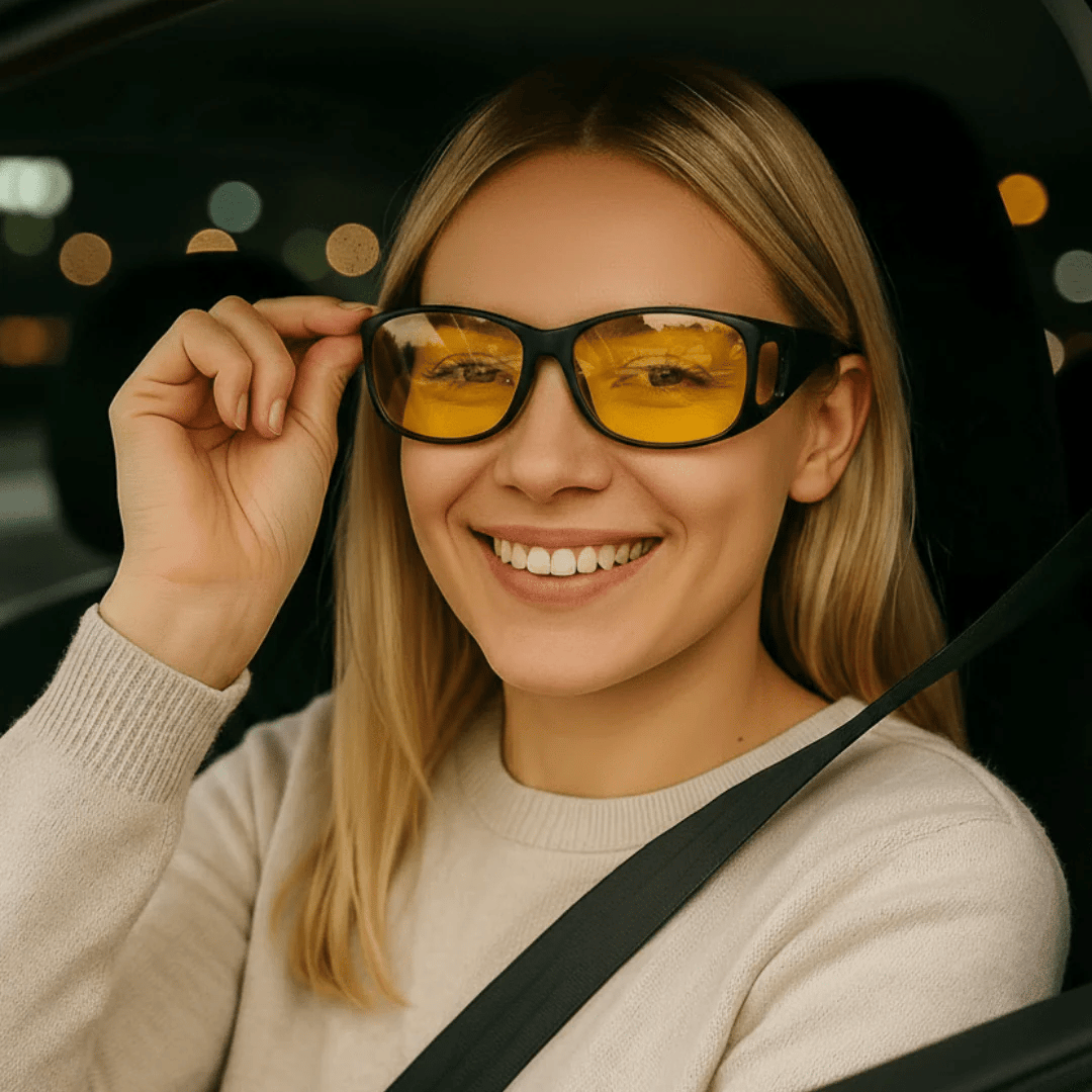🔥 Night Vision Driving Glasses, Anti-glare Polarized✨