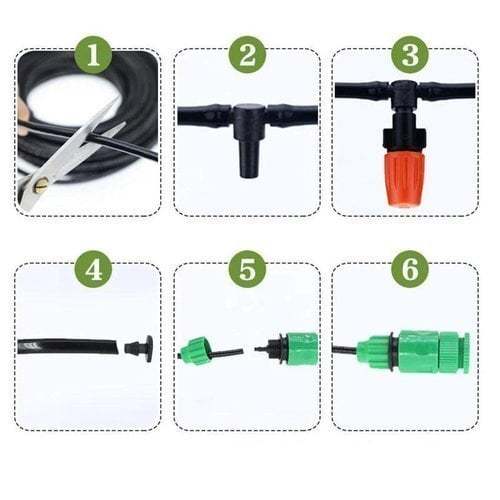 🔥Summer Sale-48% OFF🔥Mist Cooling Automatic Irrigation System