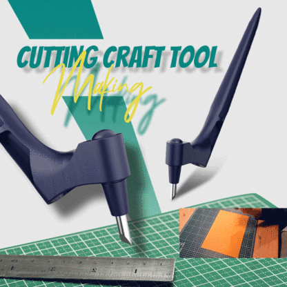 🔥- ✍️Craft Cutting Tools with 3 Interchangeable Blades (15°/30°/45°)
