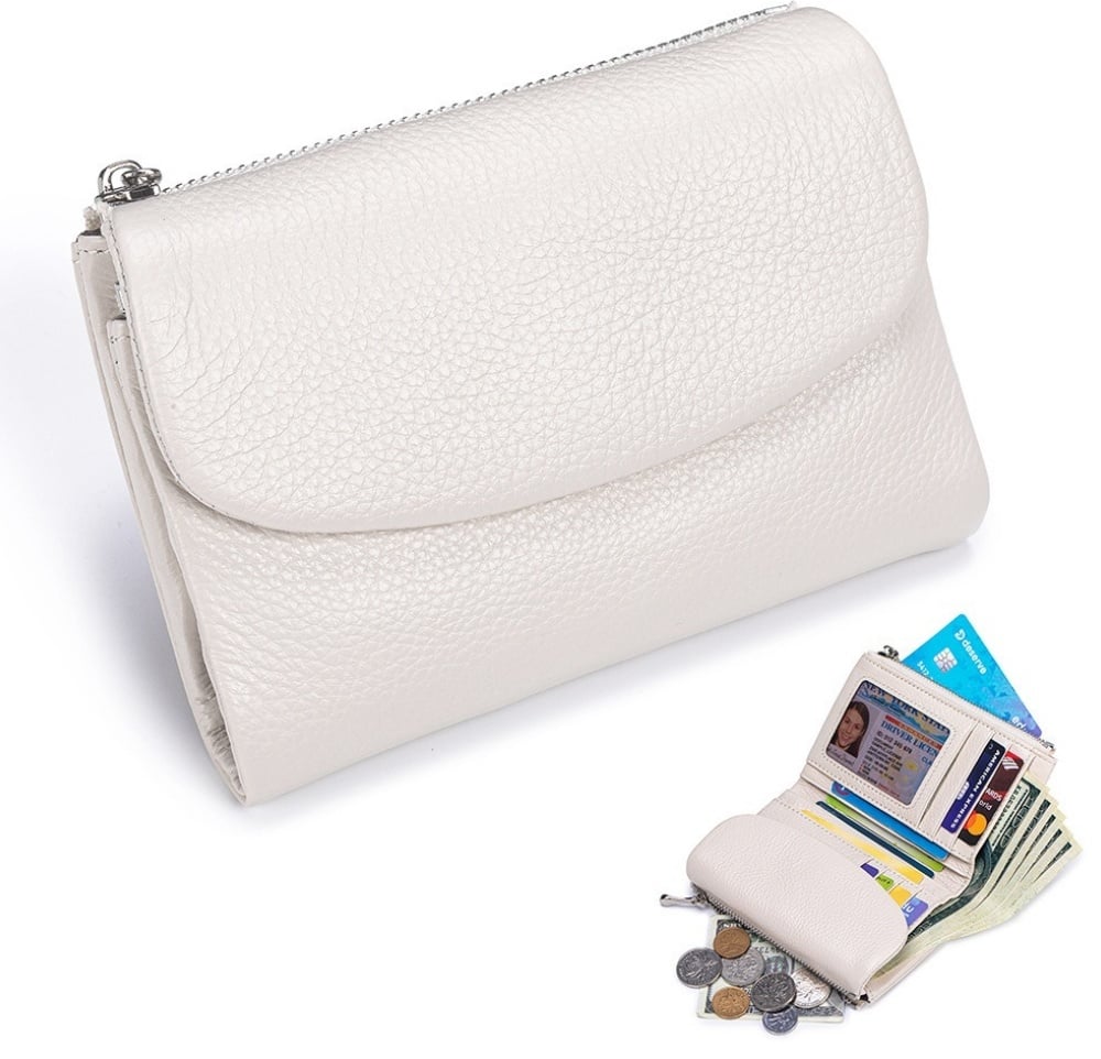 ⏰Last Day 49% OFF⏰Unisex Pebble Leather Wallet 🔥BUY 2 FREE SHIPPING