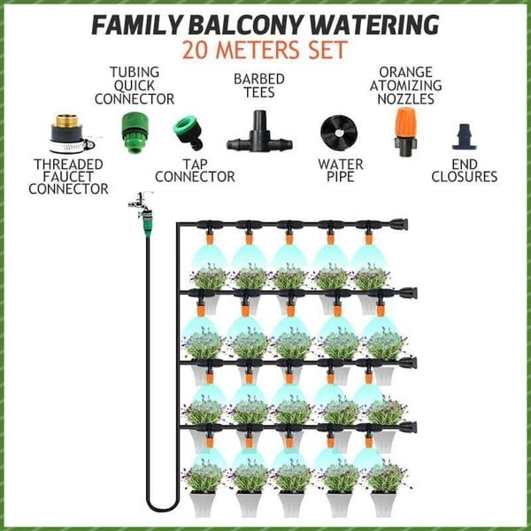🔥Summer Sale-48% OFF🔥Mist Cooling Automatic Irrigation System