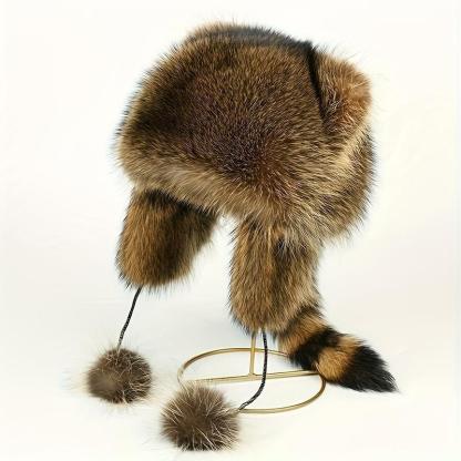🔥LAST DAY 35% OFF🦝 Raccoon Tail Mood Hat 🐾