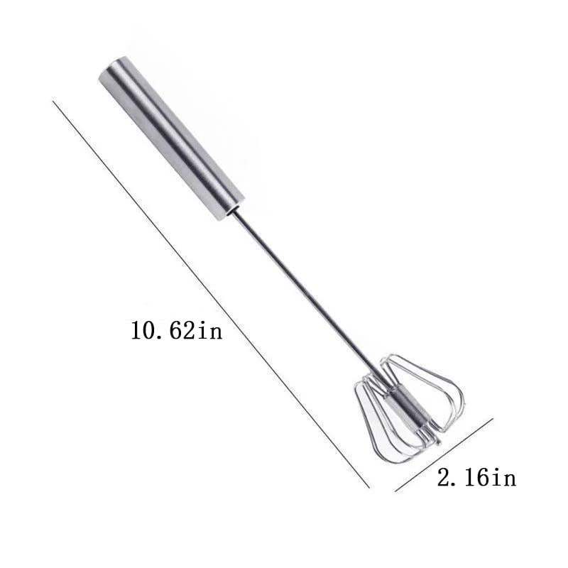 🔥😍LAST DAY - 49% OFF🥚Stainless Steel Semi-Automatic Whisk⭐