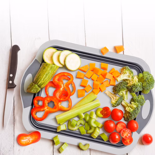 🔥🌡️Flash Sale 49% Off🍗🥗BBQ & Meal Prep Tub | Collapsible Prep Tub🍖🏕️