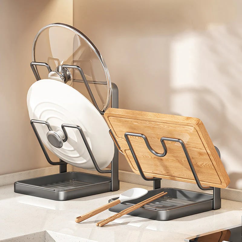 Last Day 50% OFF🔥Kitchen Essentials🍳Pot Lid Storage Rack⭐