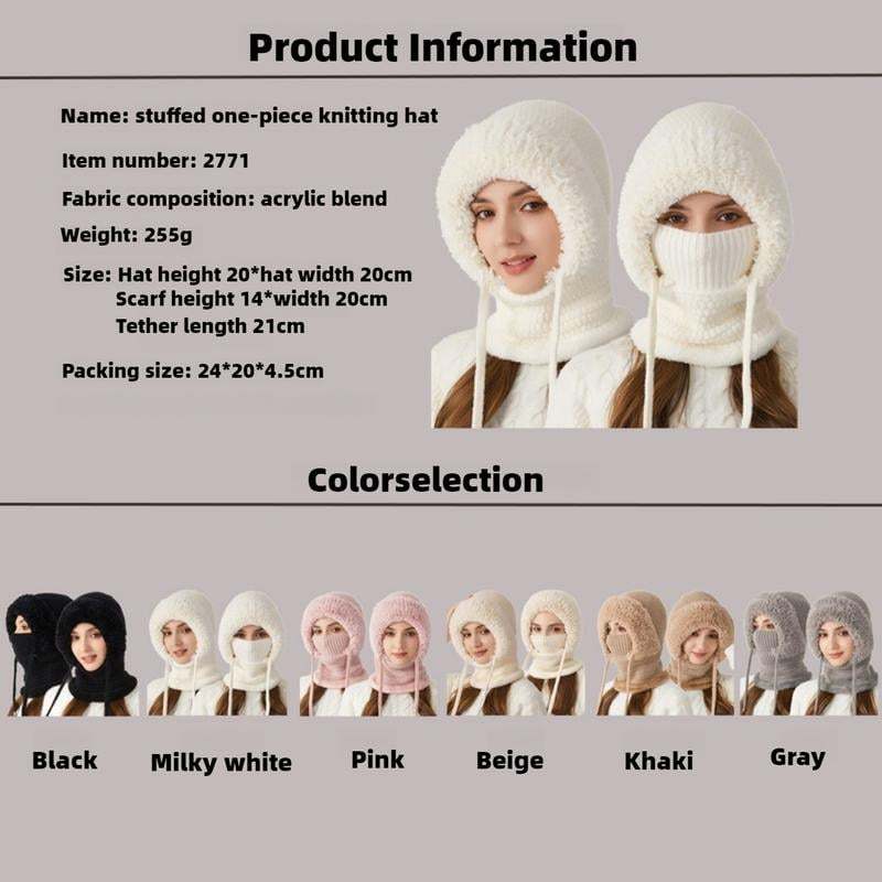 🔥3 in 1 Beanie Hat For Women