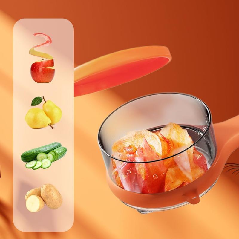 🍋Double-sided Stainless Steel Blade Peeling Knife With Storage Box🥕