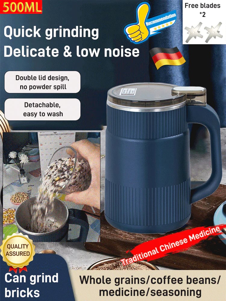 ⏰Large Capacity Electric High Speed Crushing and Grinding Cup