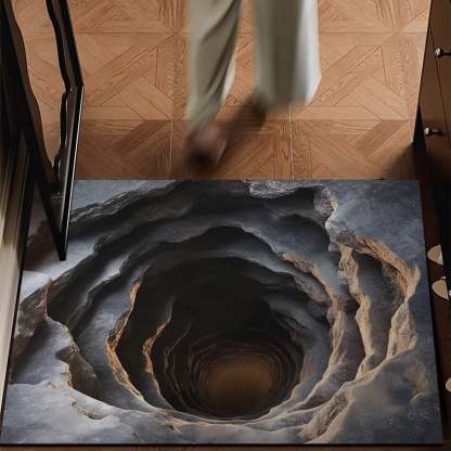 🔥Last Day 49% OFF - ✨Visual Illusion Endless Abyss Pattern HD Printed Non-Slip Doormat