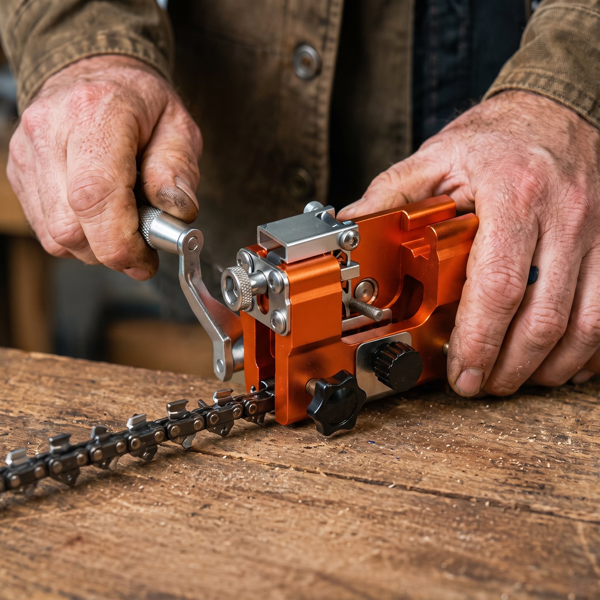 Insert sharpening burr