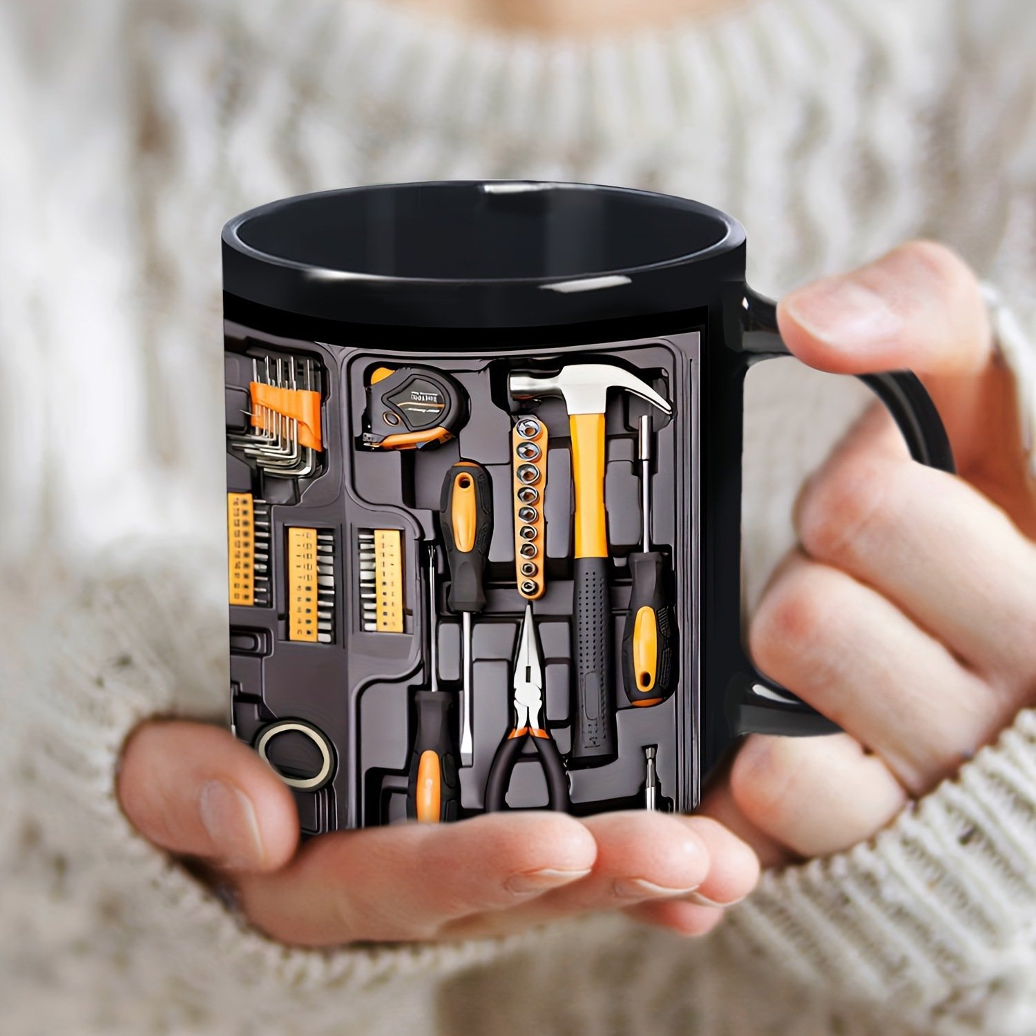 Last Day 49% Off🔥——Mechanic’s Toolbox Ceramic Coffee Mug